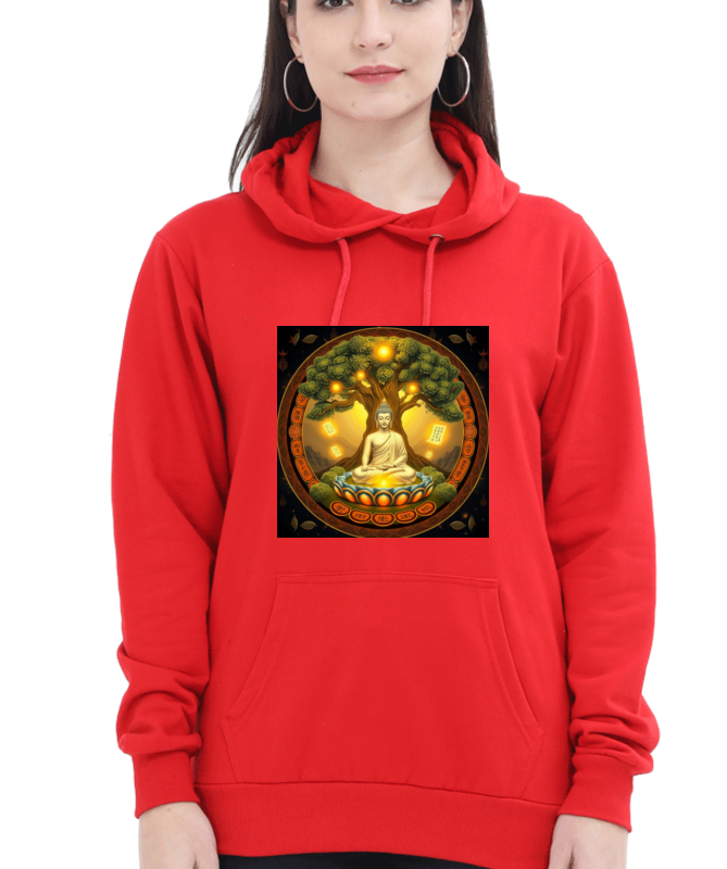 KARMA WARRIOR: Unisex DTG Printed Hoodie