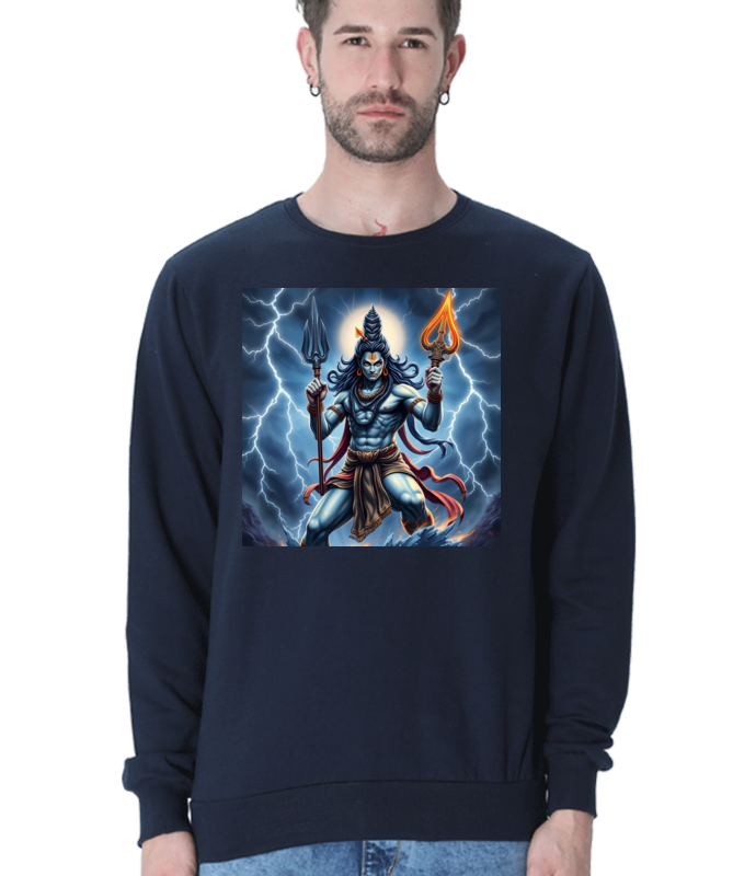 SHIVA MODE: UNSTOPPABLE – Unisex DTG Printed Sweatshirt